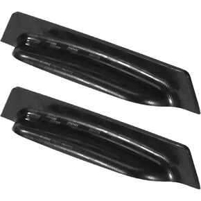 قطعتان من غطاء المطر للكاميرا الاحتياطية للسيارة، ملحقات خارجية لحماية درع المطر من البلاستيك المقاوم للماء والكاميرا الخلفية لمعظم السيارات وسيارات الدفع الرباعي والشاحنات سهلة التركيب (أسود) in Kuwait