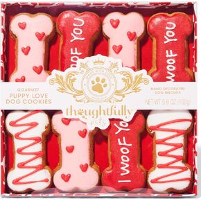 Thoughtfully Pets, Halloween Dog Cookies Gift Set, Crunchy Peanut Butter Dog Treats, Includes Hand Decorated, Spooky Themed Dog Biscuits, Set of 8 in Saudi Arabia