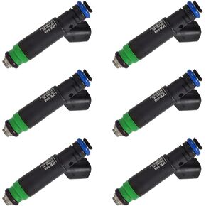 3.0L Flex Fuel Injectors,Compatible with/Ford 3.0 Ranger Taurus 2001-2006,Compatible with/Mercury Sable,Compatible with/Mazda B3000,|4 Holes| |Set of 6| |Replaces: 1F1E-D4B| in Kuwait
