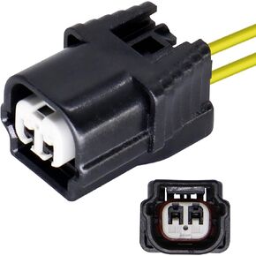 HiSport Coolant Temperature Sensor Connector Repair Harness Compatible with Honda Accord Civic Acura 2006-2024 Temperature Sensor Connector Pigtail Replace 04320-SAA-A00 37870-RWC-A01 in Kuwait