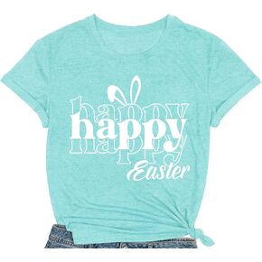 قمصان عيد الفصح المسيحية للنساء تي شيرت قصة حقيقية ليسوع تي شيرت عيد الفصح والصليب يسوع in Kuwait