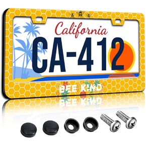 Evil Eyes License Plate Frames Personalized License Plate Holder for Car Decor Parts Stainless Steel License Plate Cover for Standard License Plate Holder 12x6 Inch in Kuwait