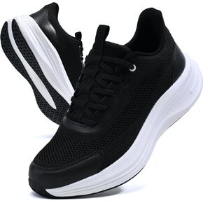 Running Shoes for Men Slip On Sneakers Walking Shoes Tennis Workout Breathable Non Slip Arch Support Sneakers in Kuwait