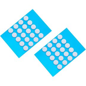 40 Dots Universal Dot Mouse Skates White Smooth Mouse Feets (7 mm) in Kuwait