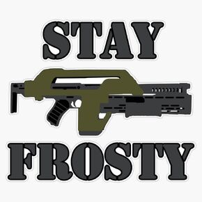 ملصق لاصق للنافذة من الفينيل Stay Frosty مقاس 5 بوصة in Kuwait
