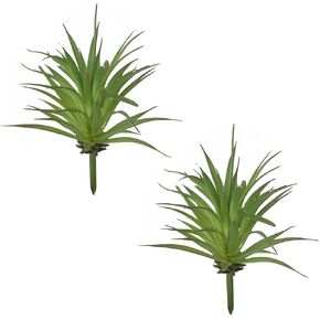 Artificial Succulents Plants 2PCS, Faux Succulents Unpotted Yucca Fake Succulent for Craft Lifelike Agave Plant Floral Decor for Greenhouse Party, Garden & Outdoor in Kuwait