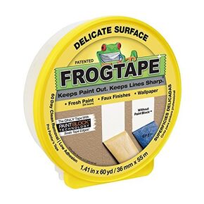 شريط طلاء سطحي رقيق 280221 من FrogTape، أصفر، 1.41 بوصة × 60 ياردة من FrogTape in Kuwait