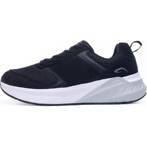 Mens Wide Toe Box Walking Shoes with Arch Support Tennis Casual Fashion Sneakers for Plantar Fasciitis Swollen Feet US 8-13 in Saudi Arabia