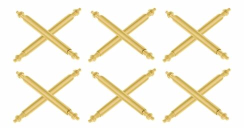 Ewatchparts 12 Spring Bar Pin Compatible with Rolex Datejust Submariner GMT Yachtmaster Daytona Gold in Kuwait