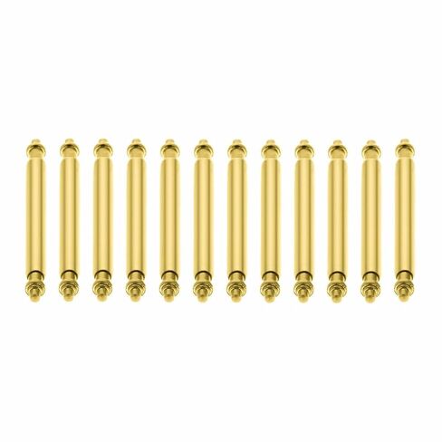 Ewatchparts 12 Spring Bar Pin Compatible with Rolex Datejust Submariner GMT Yachtmaster Daytona Gold in Kuwait