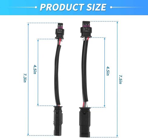 8PCS Camshaft Position Sensor Connector Plug Wiring Harness Kit 3PIN & 2PIN for Mercedes Benz 4.7L M278 Engine Vehicles 2011-2020 A2761560790/A2769051000 in Saudi Arabia