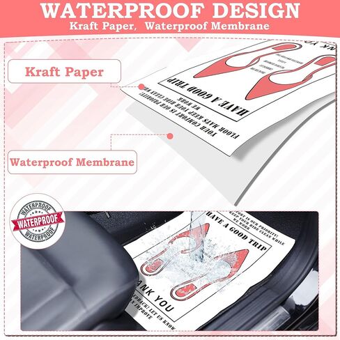 Windspeed 100P Upgrade Material Paper Floor Mats for Cars Disposable Floor Mats for Car Detailing Vehicles Disposable Pedal Pads for Automotive Temporary Cars Pedal Protector in Saudi Arabia
