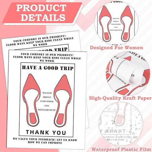 Windspeed 100P Upgrade Material Paper Floor Mats for Cars Disposable Floor Mats for Car Detailing Vehicles Disposable Pedal Pads for Automotive Temporary Cars Pedal Protector in Saudi Arabia