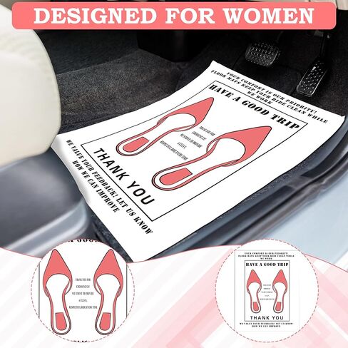 Windspeed 100P Upgrade Material Paper Floor Mats for Cars Disposable Floor Mats for Car Detailing Vehicles Disposable Pedal Pads for Automotive Temporary Cars Pedal Protector in Saudi Arabia