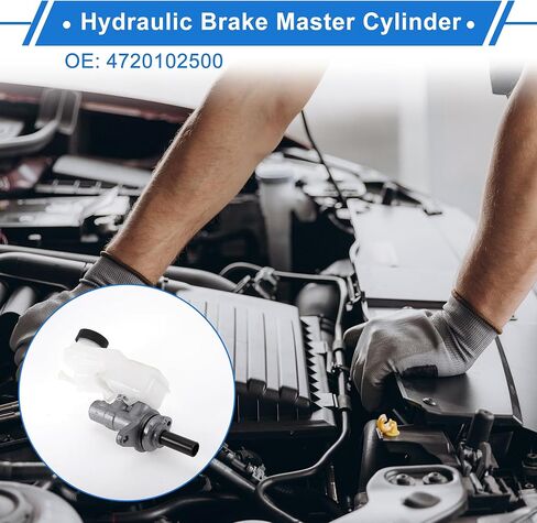 Brake Master Cylinder with Reservoir No.4720102500 for Toyota Corolla 2007-2013 Hydraulic Master Cylinder Aluminum Alloy,Plastic 1 Pc in Saudi Arabia