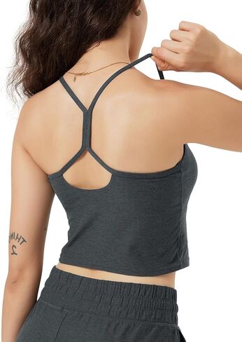 Ododos Women's Slim Racerback الخزان المقطوع-صدرية Stratum Tech Sports ، و Ultra Soft UPF 50+ Cami Top مع حمالة صدر مدمجة in Saudi Arabia