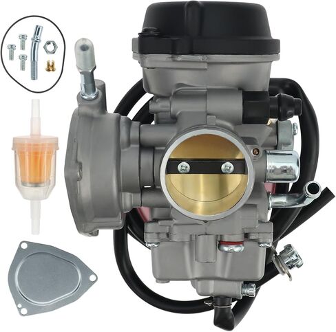 المكربن ​​LTZ400 يناسب سوزوكي LTZ 400 LT-Z400 2003 2004 2005 2006 2007 Quadsport ATV Carb مع فلتر الهواء صمام بيتكوك الوقود in Kuwait