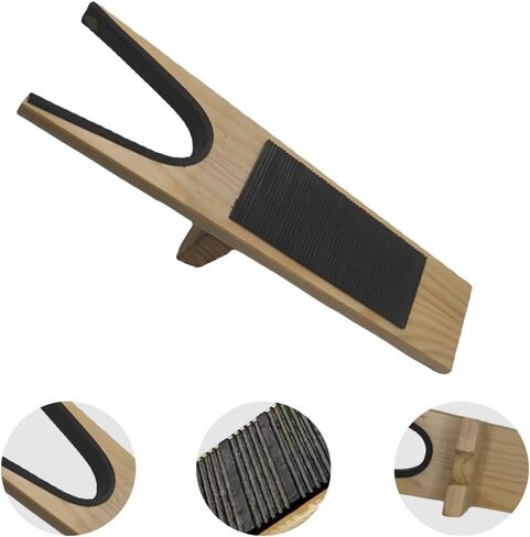 مزيل أحذية بوت جاك الخشبي، أداة إزالة أحذية خشبية عريضة للغاية، أداة إزالة خشبية واسعة للغاية مقاومة للطقس، حذاء عالي التحمل، هنتر، هدايا مثالية للزوج، هدايا للأب (طبيعي + أسود) in Kuwait