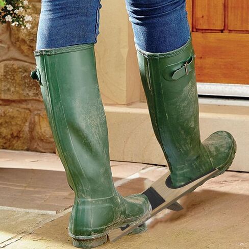 مزيل أحذية بوت جاك الخشبي، أداة إزالة أحذية خشبية عريضة للغاية، أداة إزالة خشبية واسعة للغاية مقاومة للطقس، حذاء عالي التحمل، هنتر، هدايا مثالية للزوج، هدايا للأب (طبيعي + أسود) in Kuwait