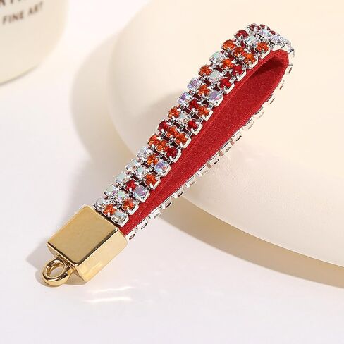 Keychain Cherry Bag Charms Purse- Car Key Accessories Bling Stuff Gifts for Women Girls Bag Backpack in Saudi Arabia