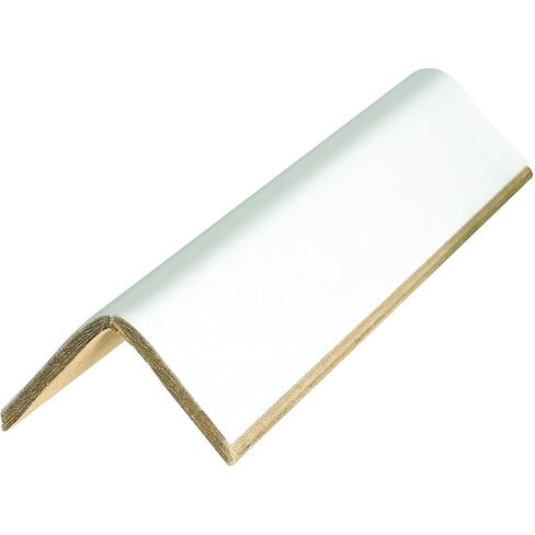 Aviditi Cased Edge Protector, 36" L x 2" W x 2" H, 0.225" Thick, White, Case of 70 (EP2236225BX) in Saudi Arabia