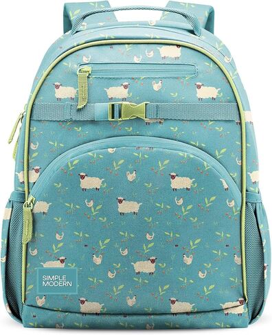 Simple Modern Medium Star Wars Toddler Backpack for School Girls and Boys | Kindergarten Elementary Kids Backpack | Fletcher Collection | Kids - 15" tall | Grogu Doodle in Saudi Arabia