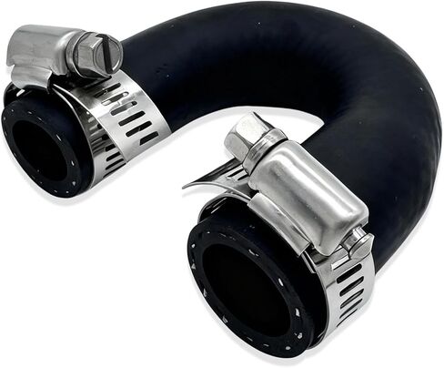 551699 خرطوم كروس مبرد مع مشابك لمحركات LS1 LS2 LS3 LS6 LQ4 LQ9، أنبوب تجاوز U للسخان مع وصلات 5/8 إلى 3/4 بوصة in Kuwait