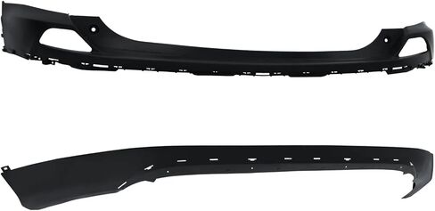 PENSUN Rear Upper and Lower Bumper Cover Fit for Toyota RAV4 2016 2017 2018, Car Back Bumper Replacement, TO1115106 TO1114102 521690R010 521590R914 in Kuwait