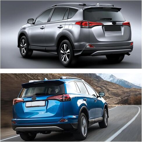PENSUN Rear Upper and Lower Bumper Cover Fit for Toyota RAV4 2016 2017 2018, Car Back Bumper Replacement, TO1115106 TO1114102 521690R010 521590R914 in Kuwait