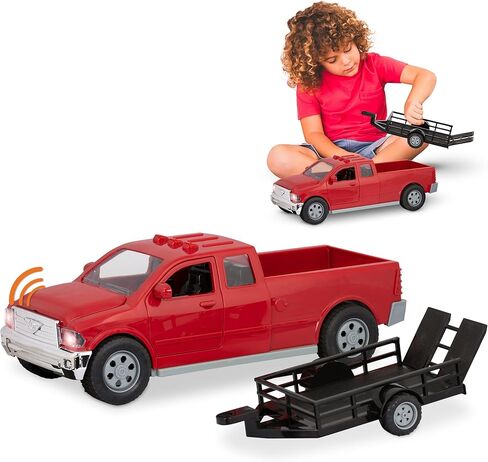 Driven by Battat – 18" Front End Loader Toy Trucks – Big Wheel Loader for Indoor&Outdoor Play – Construction Sandbox Toys – Realistic Engine Sound & Multiple Moving Parts – Gift for Kids Ages 3+ in Saudi Arabia
