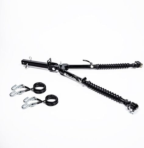 Blue Ox Avail Tow Bar & Baseplate Combo with EZ Light Wiring Harness fits 2014-2022 Jeep Grand Cherokee with Tow Package (No L) | Quick Installation | Includes Decal in Kuwait