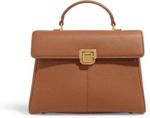 Women Genuine Leather Handbag with Adjustbale Shoulder Strap, Large Capacity Tote Crossbody Bag in Saudi Arabia