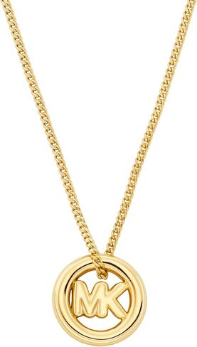Michael Kors Women's Logo Pendant Necklace (Model: MKJ8502710) in Saudi Arabia