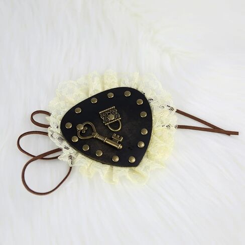 MYAYD Retro Gothic Steampunk Lace Pirate Cosplay Eye cover eye patch Accessory for Halloween carnival party in Saudi Arabia