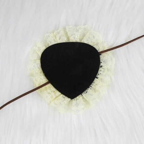 MYAYD Retro Gothic Steampunk Lace Pirate Cosplay Eye cover eye patch Accessory for Halloween carnival party in Saudi Arabia