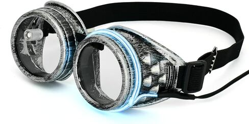 نظارات لحام LED، نظارات لحام للرجال تتوهج في الظلام، نظارات شعلة قابلة للطي in Kuwait