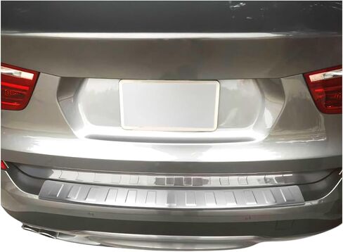 OMAC Rear Bumper Sill Cover Guard for VW Golf Mk7 2015-2021 Brushed Stainless Steel in Saudi Arabia