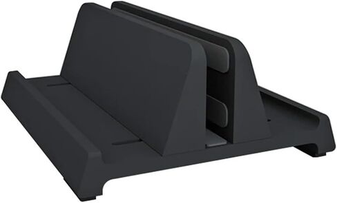 Vertical 1 Adjustable Heat Dissipation Non-slip Silicone Stand(White) in Saudi Arabia