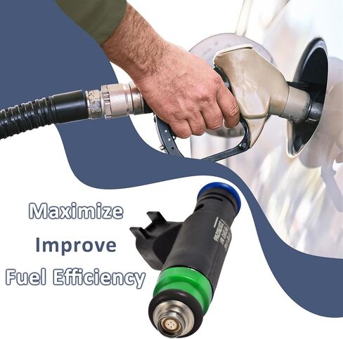 3.0L Flex Fuel Injectors,Compatible with/Ford 3.0 Ranger Taurus 2001-2006,Compatible with/Mercury Sable,Compatible with/Mazda B3000,|4 Holes| |Set of 6| |Replaces: 1F1E-D4B| in Kuwait