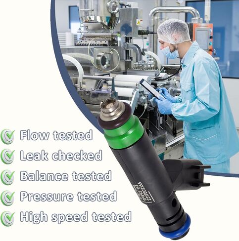 3.0L Flex Fuel Injectors,Compatible with/Ford 3.0 Ranger Taurus 2001-2006,Compatible with/Mercury Sable,Compatible with/Mazda B3000,|4 Holes| |Set of 6| |Replaces: 1F1E-D4B| in Kuwait