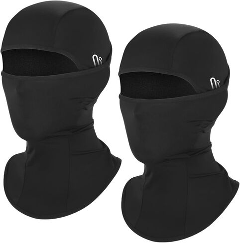 قناع الوجه بالاكلافا المنعش للرجال والنساء، غطاء كامل للوجه من الحرير الجليدي الصيفي للحماية من الشمس فوق البنفسجية لركوب الدراجات النارية in Kuwait