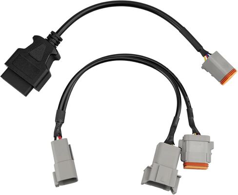 OBD2 Marine Engine Diagnostic Adapter Cable Fits for Volvo Vocom Vodia Scanner Tool Adapter, 6+8 Pins, Replacement 21EN-32360 21EN-32380 in Kuwait