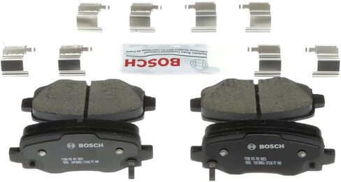 BOSCH BC1809 QuietCast Premium Ceramic Disc Brake Pad Set - Compatible with Select Fiat 500X; Jeep Renegade; REAR in Saudi Arabia