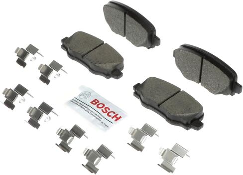 BOSCH BC1809 QuietCast Premium Ceramic Disc Brake Pad Set - Compatible with Select Fiat 500X; Jeep Renegade; REAR in Saudi Arabia