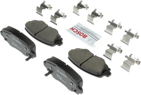 BOSCH BC1809 QuietCast Premium Ceramic Disc Brake Pad Set - Compatible with Select Fiat 500X; Jeep Renegade; REAR in Saudi Arabia
