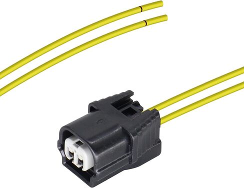 HiSport Coolant Temperature Sensor Connector Repair Harness Compatible with Honda Accord Civic Acura 2006-2024 Temperature Sensor Connector Pigtail Replace 04320-SAA-A00 37870-RWC-A01 in Kuwait