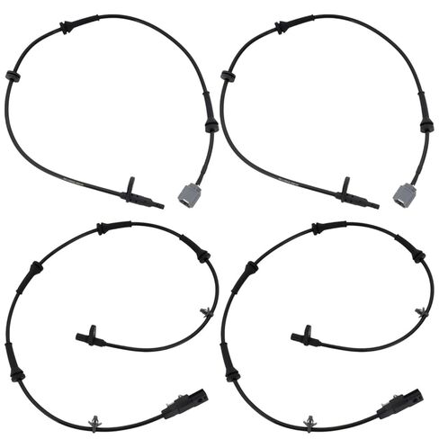 Replacement ABS Wheel Speed Sensor Set of 4 Compatible with Nissan Rogue 2015-2016 (2.5L) in Saudi Arabia