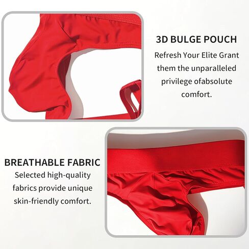 KAREN SPACE Jock Straps Sexy Ice Silk Underwear Funny Play Underwear Athletic Supporters for Men in Kuwait