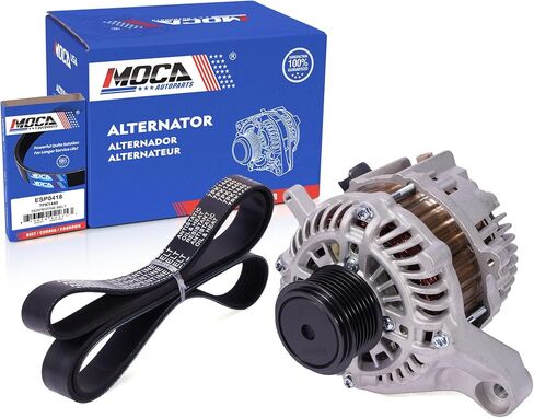MOCA Alternator with 7PK1440 Serpentine Belt fits 2013 2014 2015 2016 2017 for Honda Accord 2.4L in Saudi Arabia