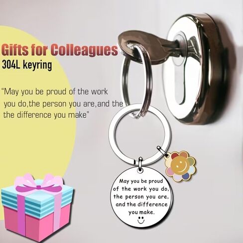 Sunflower Keychain - A Fun Teacher Gift & Unique Birthday Present for Female Educators, Suitable for Gifting to Friends and Teachers in Saudi Arabia